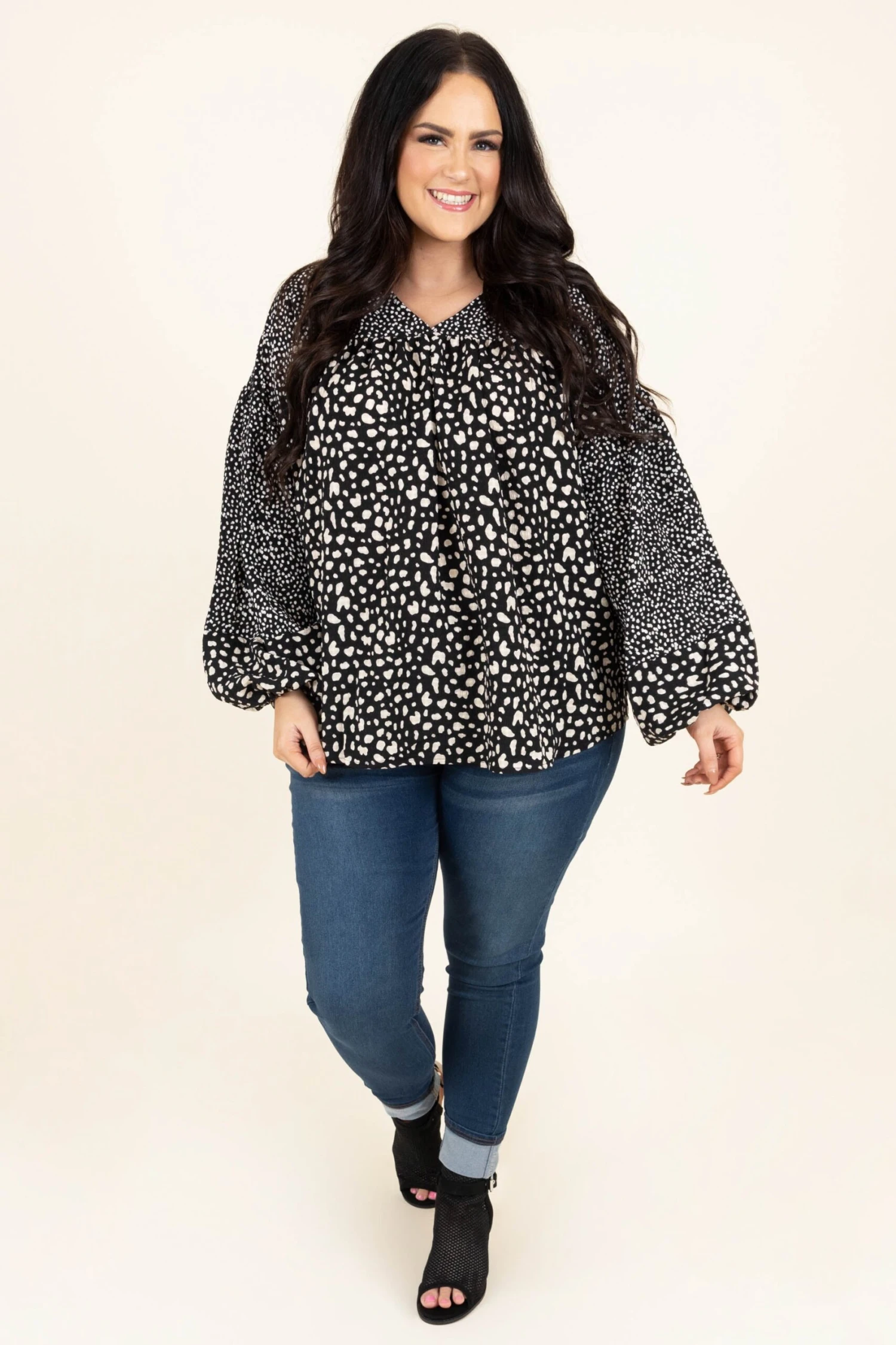 Shy Around You Top, Black 4 Shy Around You Top, Black - Image 2