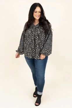 Shy Around You Top, Black 10 Shy Around You Top, Black -Deals Swish Tex Store ShyAroundYouTop Black 9693