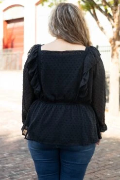 Somebody Like You Top, Black 12 Somebody Like You Top, Black -Deals Swish Tex Store SomebodyLikeYouTop Black 9431