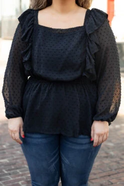 Somebody Like You Top, Black 11 Somebody Like You Top, Black -Deals Swish Tex Store SomebodyLikeYouTop Black 9432