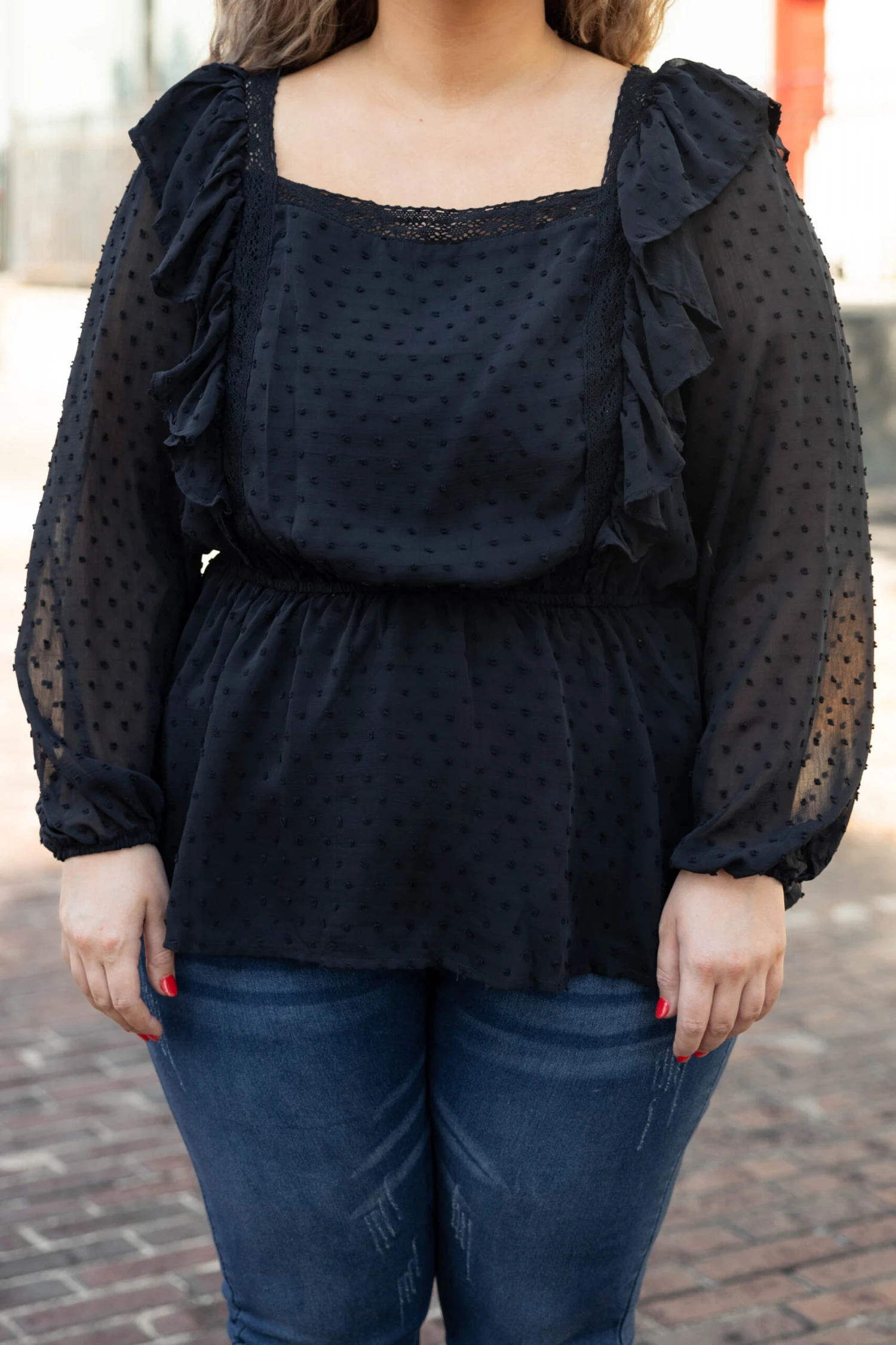 Somebody Like You Top, Black 6 Somebody Like You Top, Black - Image 4