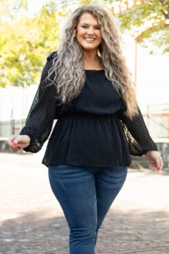 Somebody Like You Top, Black