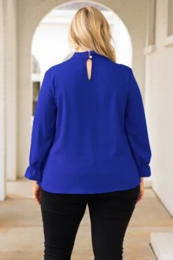 Someone Sweet Top, Royal -Deals Swish Tex Store SomeoneSweetTop Royal 7486