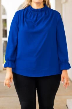 Someone Sweet Top, Royal -Deals Swish Tex Store SomeoneSweetTop Royal 7487