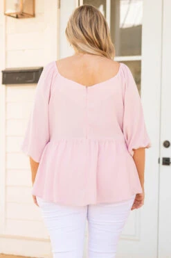 Sort It Out Top, Blush -Deals Swish Tex Store SortItOutTop Blush 8868