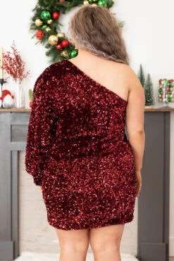 Strut Into The Room Dress, Burgundy 12 Strut Into The Room Dress, Burgundy -Deals Swish Tex Store StrutIntoTheRoomDress Burgundy