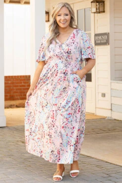 Sunflower Field Maxi Dress, Mauve Multi 10 Sunflower Field Maxi Dress, Mauve Multi -Deals Swish Tex Store SunflowerFieldMaxiDress MauveMulti 8659