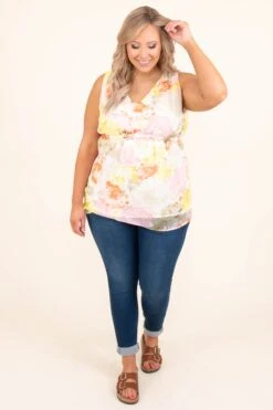 Sunlight Breeze Blouse, Yellow -Deals Swish Tex Store SunlightBreezeBlouse Yellow 6934