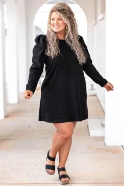 Swing My Way Dress, Black -Deals Swish Tex Store SwingMyWayDress Black 2309