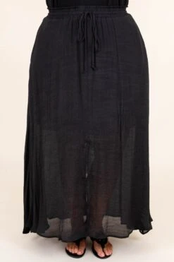 The Break Is Over Skirt, Black -Deals Swish Tex Store TheBreakIsOverSkirt Black 8182