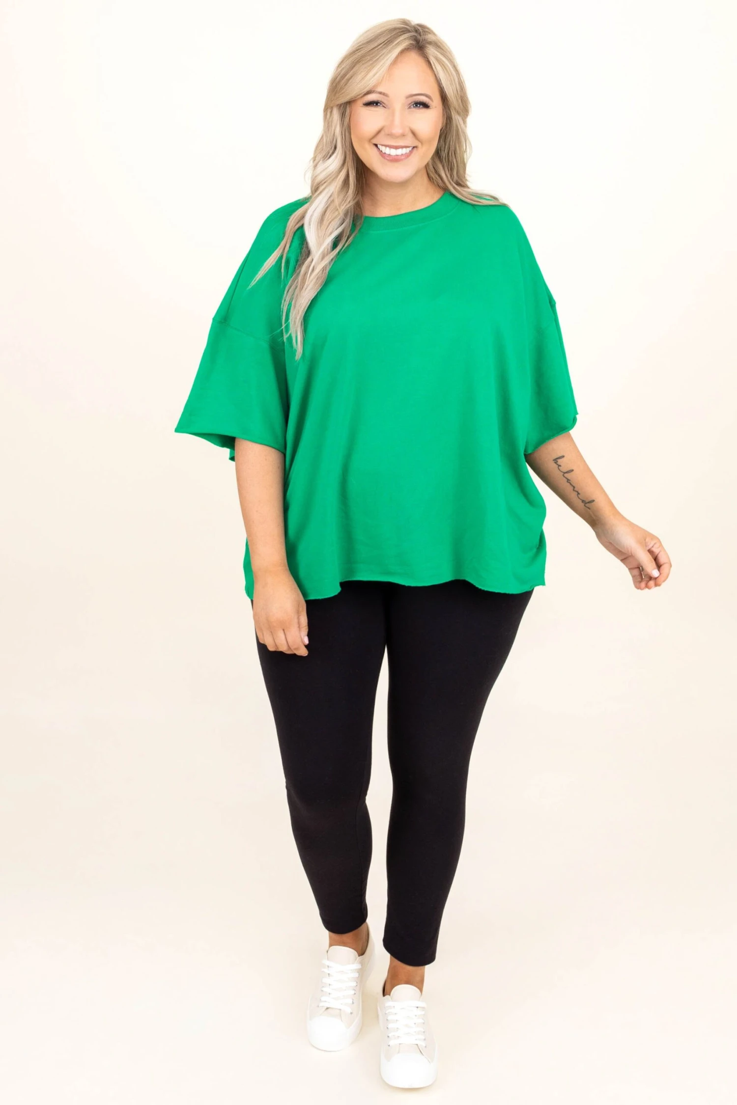 The Usual Daily Top, Kelly Green 4 The Usual Daily Top, Kelly Green - Image 2