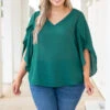 Unwritten Top, Jewel Green