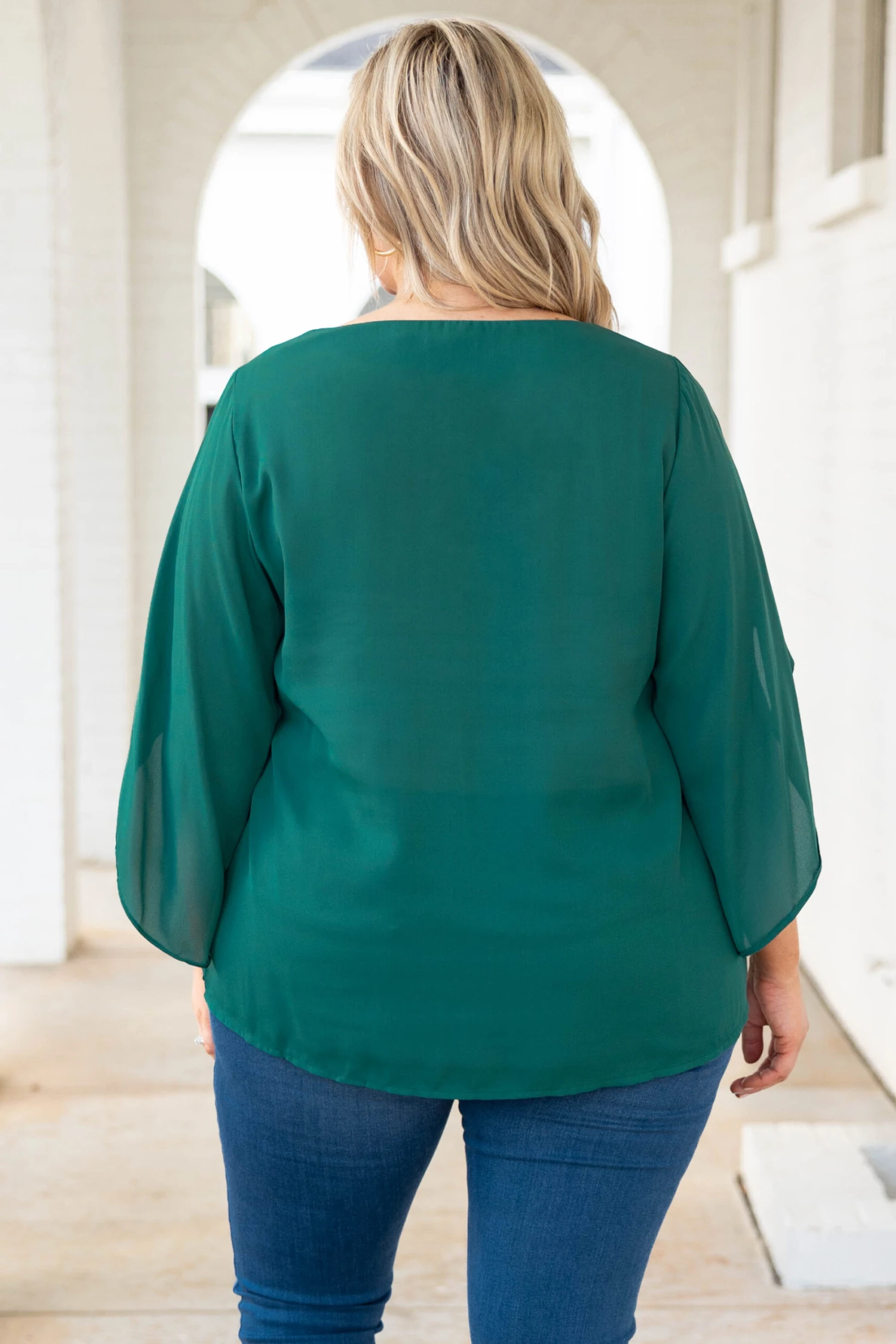 Unwritten Top, Jewel Green 7 Unwritten Top, Jewel Green - Image 5