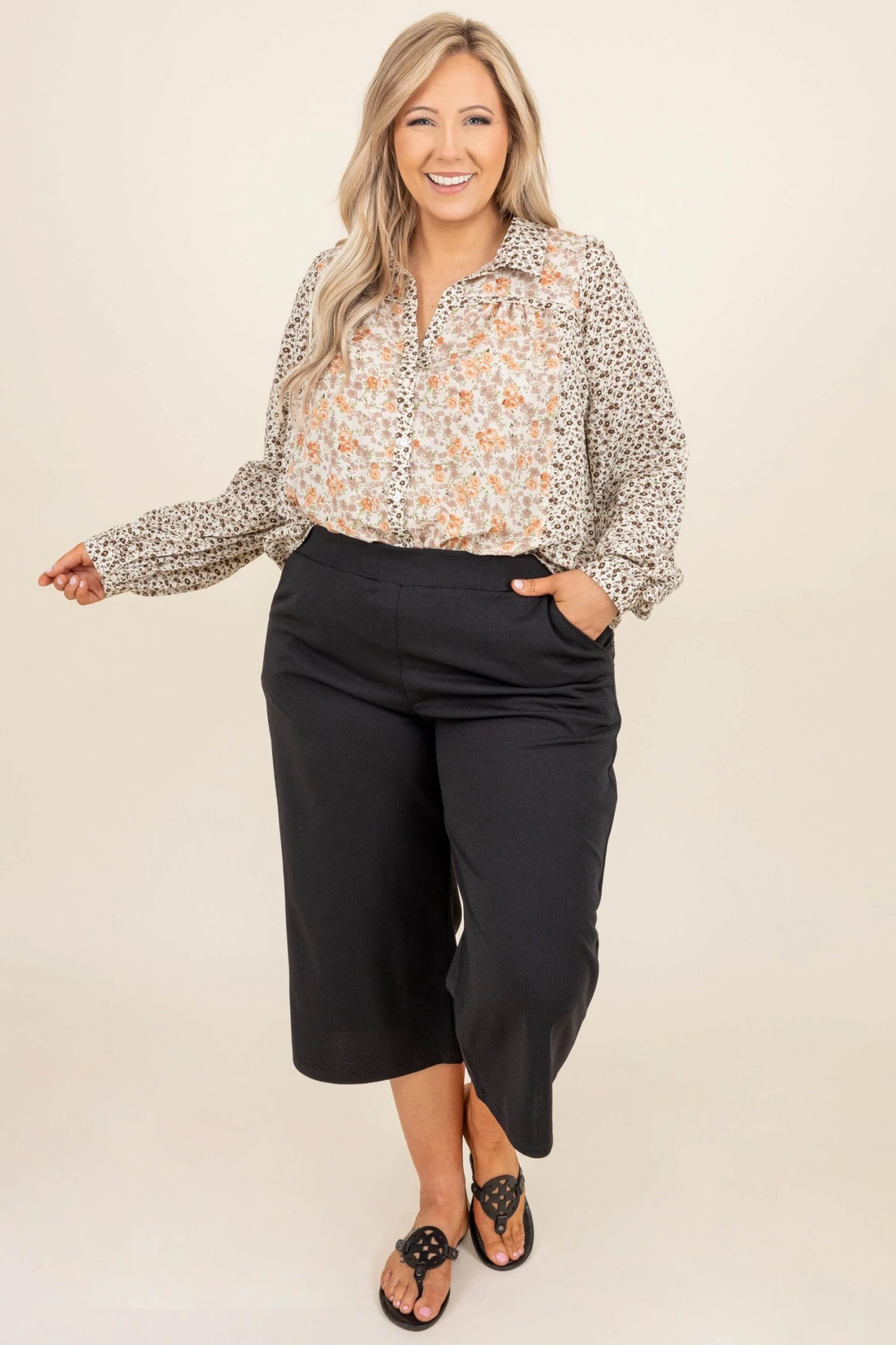 Vacay Time Top, Natural Mix 5 Vacay Time Top, Natural Mix - Image 3