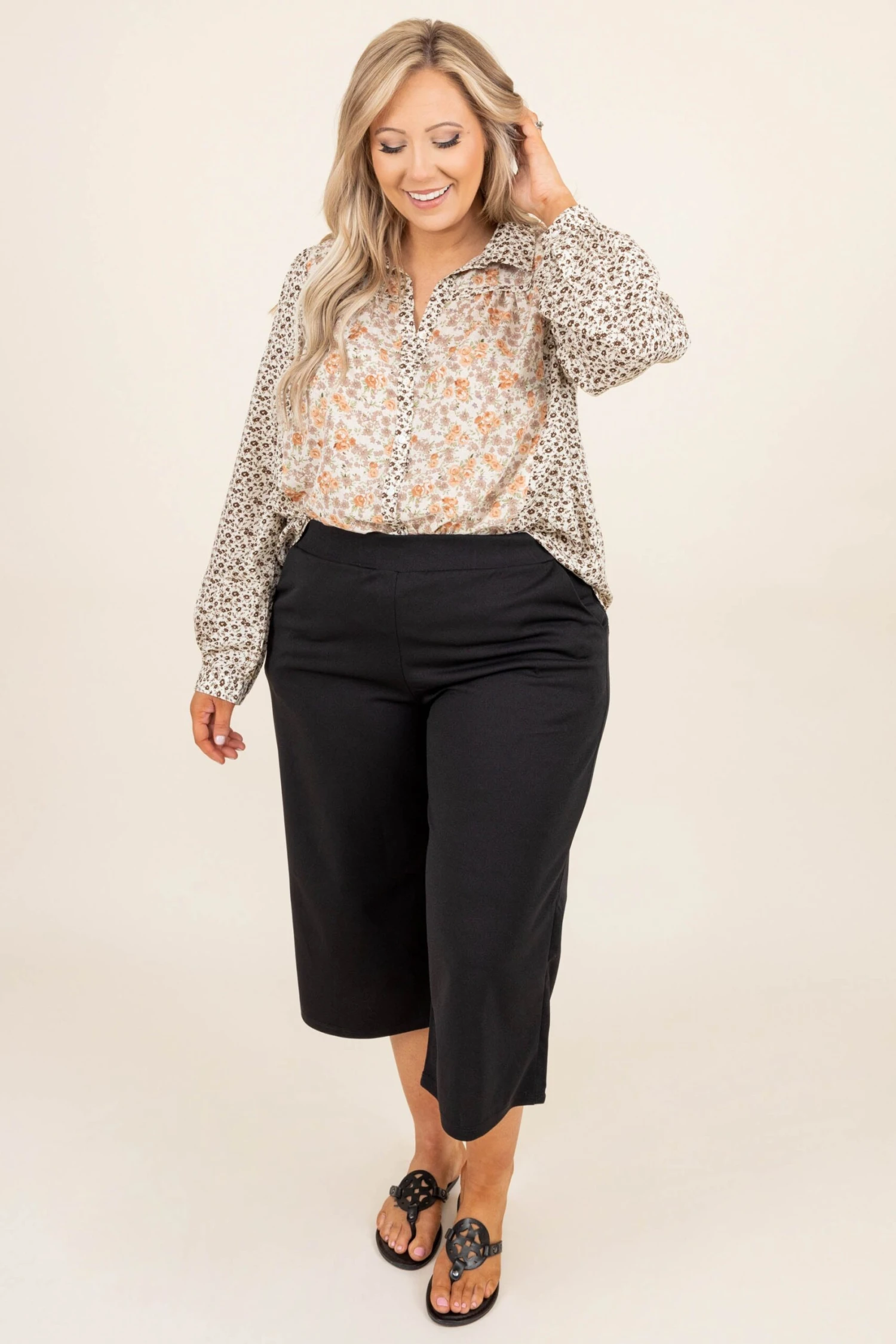 Vacay Time Top, Natural Mix 4 Vacay Time Top, Natural Mix - Image 2