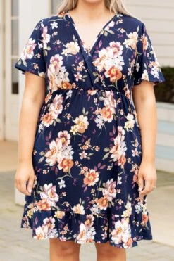 Valley Gal Dress, Navy -Deals Swish Tex Store ValleyGalDress Navy 0253