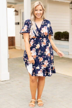 Valley Gal Dress, Navy -Deals Swish Tex Store ValleyGalDress Navy 0256