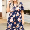 Valley Gal Dress, Navy -Deals Swish Tex Store ValleyGalDress Navy 0261