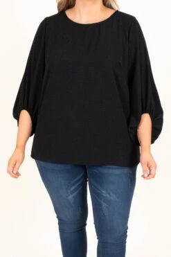 Want The Best Top, Black -Deals Swish Tex Store WantTheBestTop Black 9602