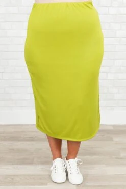 Watch Me Live Skirt, Lime