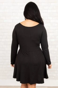 We Belong With Each Other Dress, Black -Deals Swish Tex Store WeBelongWithEachOtherDress Black 9943