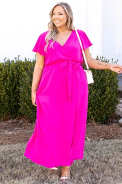 West Coast Sun Dress, Ultra Pink -Deals Swish Tex Store WestCoastSunDress UltraPink 2