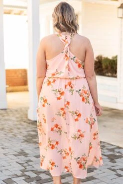 Wherever I Can Dance Dress, Peach -Deals Swish Tex Store WhereverICanDanceDress Peach 9119