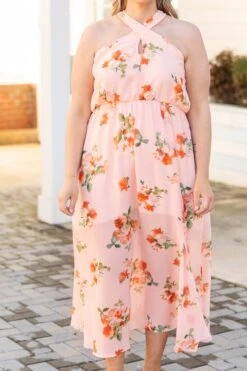 Wherever I Can Dance Dress, Peach -Deals Swish Tex Store WhereverICanDanceDress Peach 9120