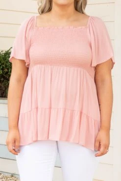 You And I Top, Mauve -Deals Swish Tex Store YouAndITop Mauve 9512