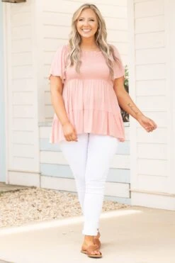 You And I Top, Mauve -Deals Swish Tex Store YouAndITop Mauve 9518