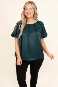 You Don't Know Me Top, Dark Teal