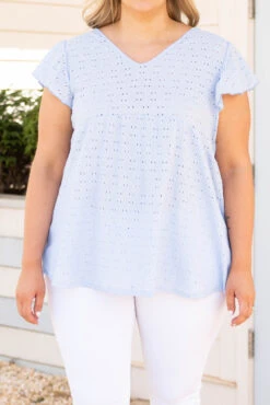 You're My Favorite Top, Blue -Deals Swish Tex Store You reMyFavoriteTop Blue 0552