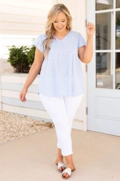 You're My Favorite Top, Blue -Deals Swish Tex Store You reMyFavoriteTop Blue 0556